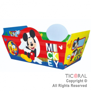 MICKEY BANDEJA CONTENEDORA x 6